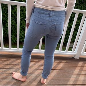CURRENT/ELLIOT slate blue skinny jeans